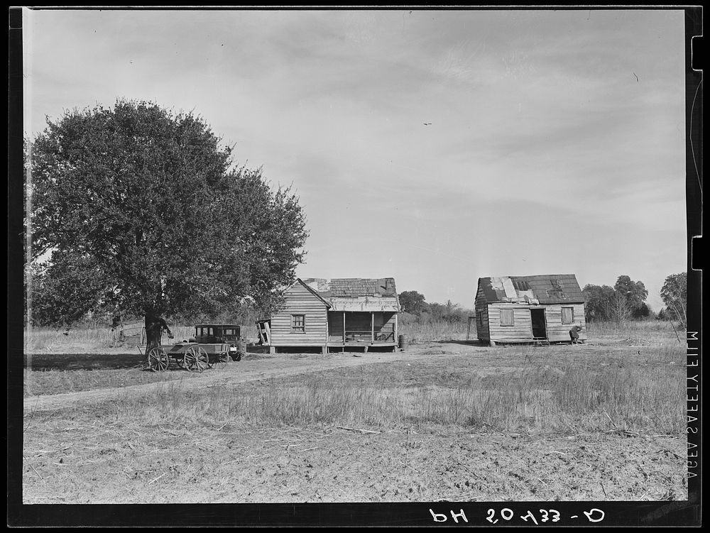  homes near Summerville, South Carolina. Sourced from the Library of Congress.