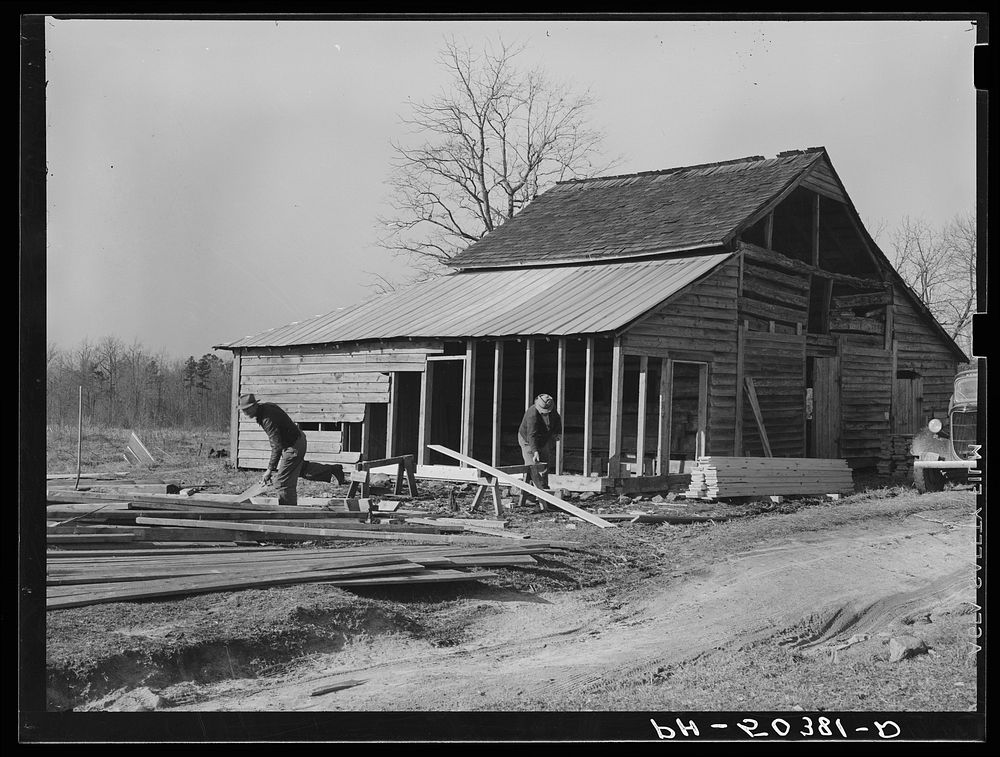 [Untitled photo, possibly related to: Old home purchased for rehabilitation client near Raleigh, North Carolina]. Sourced…