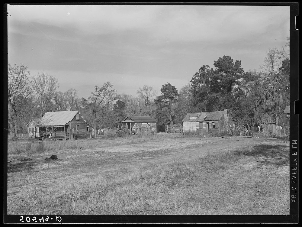  homes near Charleston, South Carolina. Sourced from the Library of Congress.