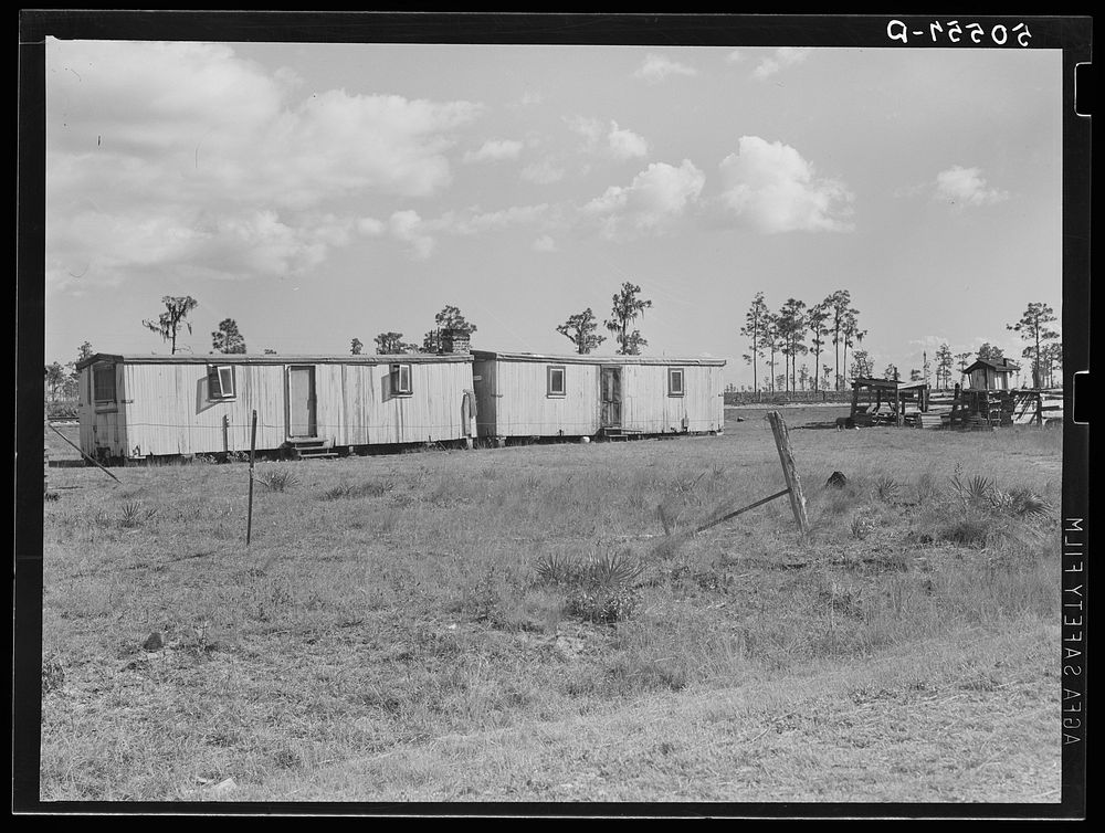 Shacks in Venus, Florida. Sourced from the Library of Congress.