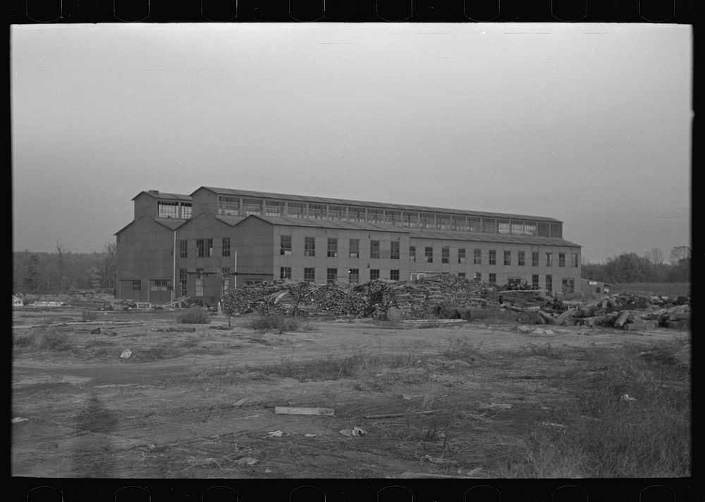 [Untitled photo, possibly related to: This building will house the new canning industry to be put into operation in 1937 at…