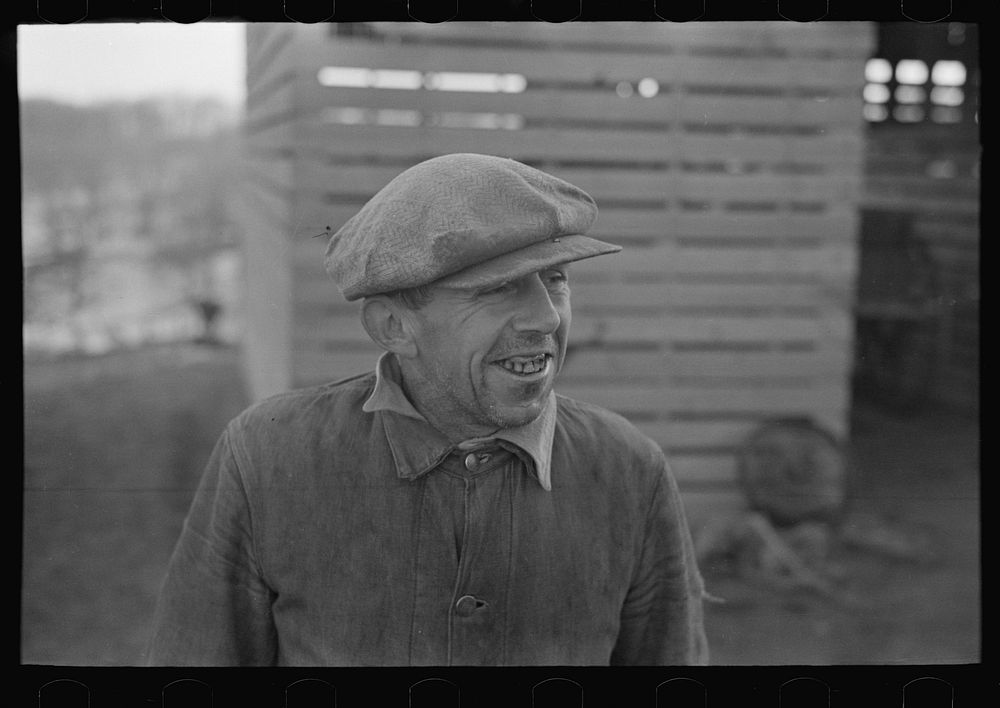 A farmer of Little Sioux township, Woodbury County, Iowa by Russell Lee