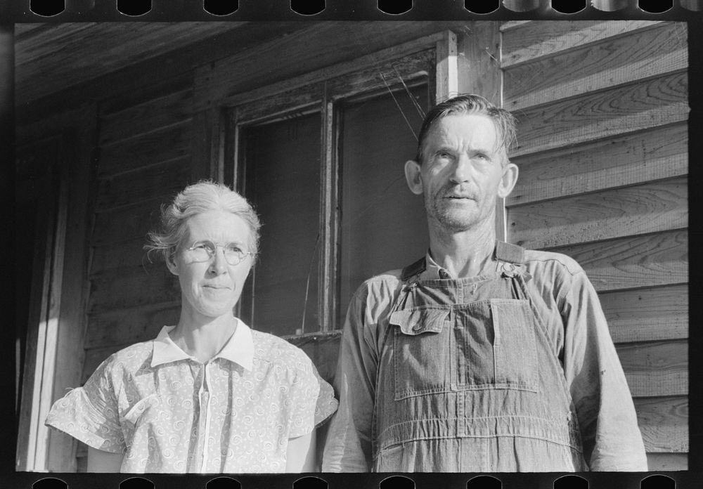 FSA (Farm Security Administration) clients near Carutherville, Missouri by Russell Lee