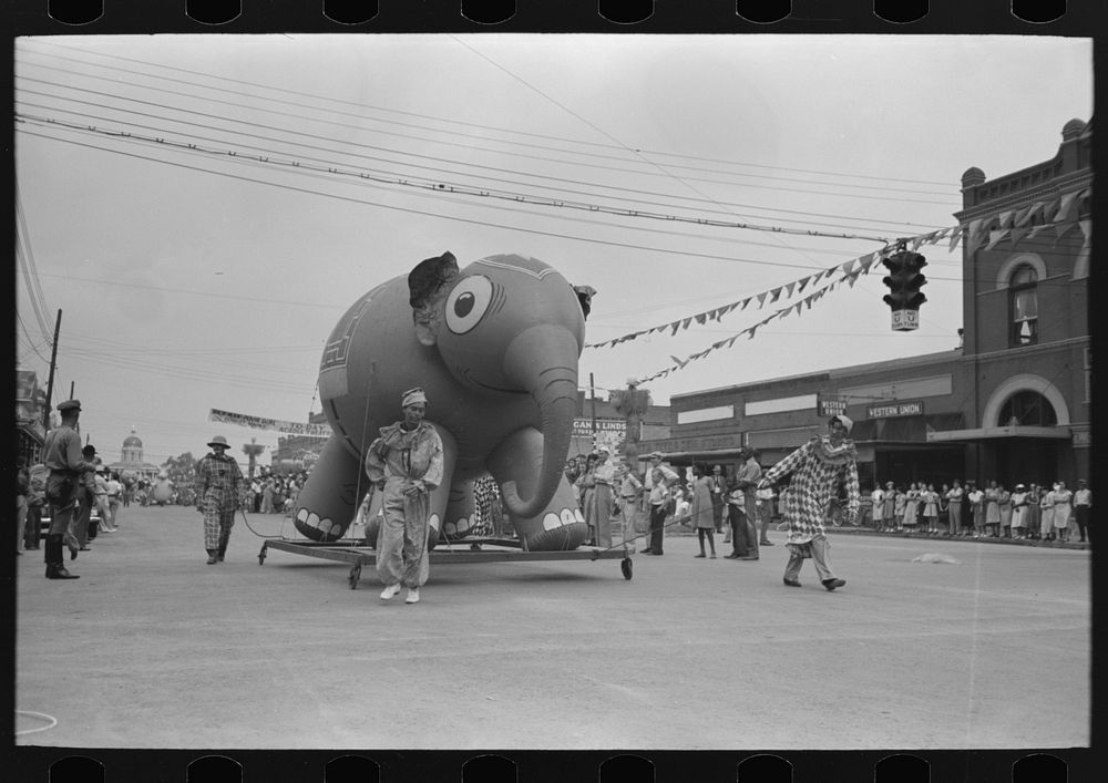 National Rice Festival, Crowley, Louisiana by Russell Lee