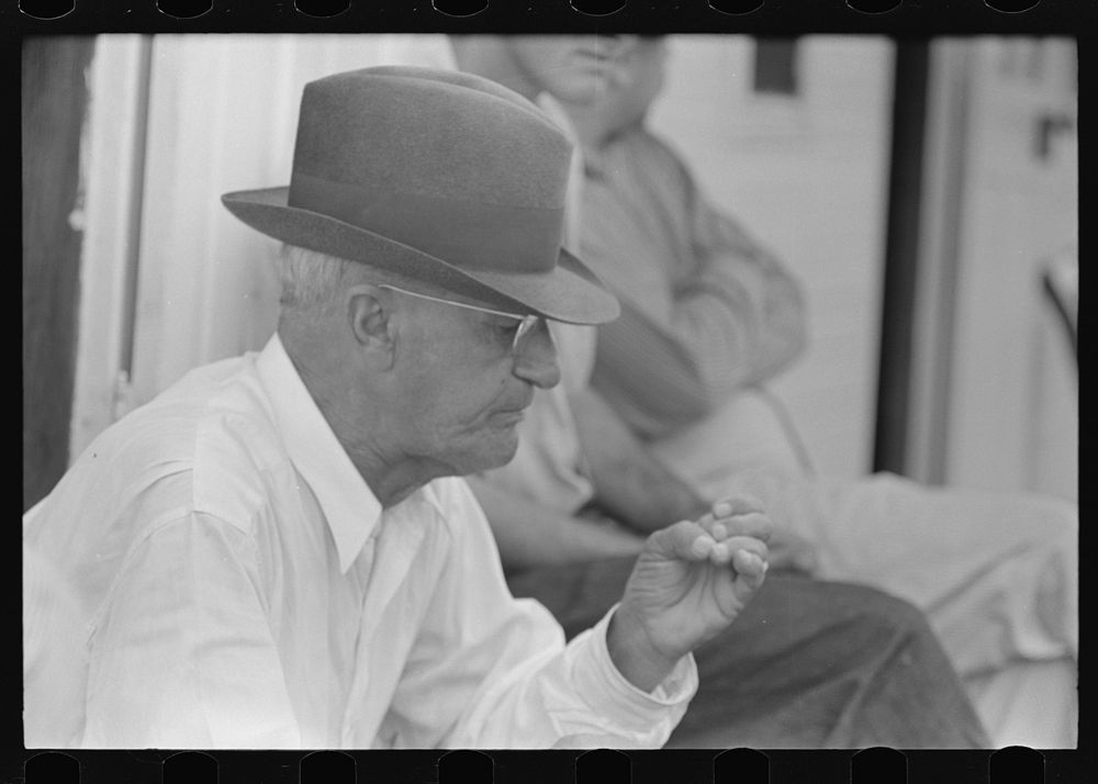 Pilot on El Rito packet boat, Louisiana by Russell Lee