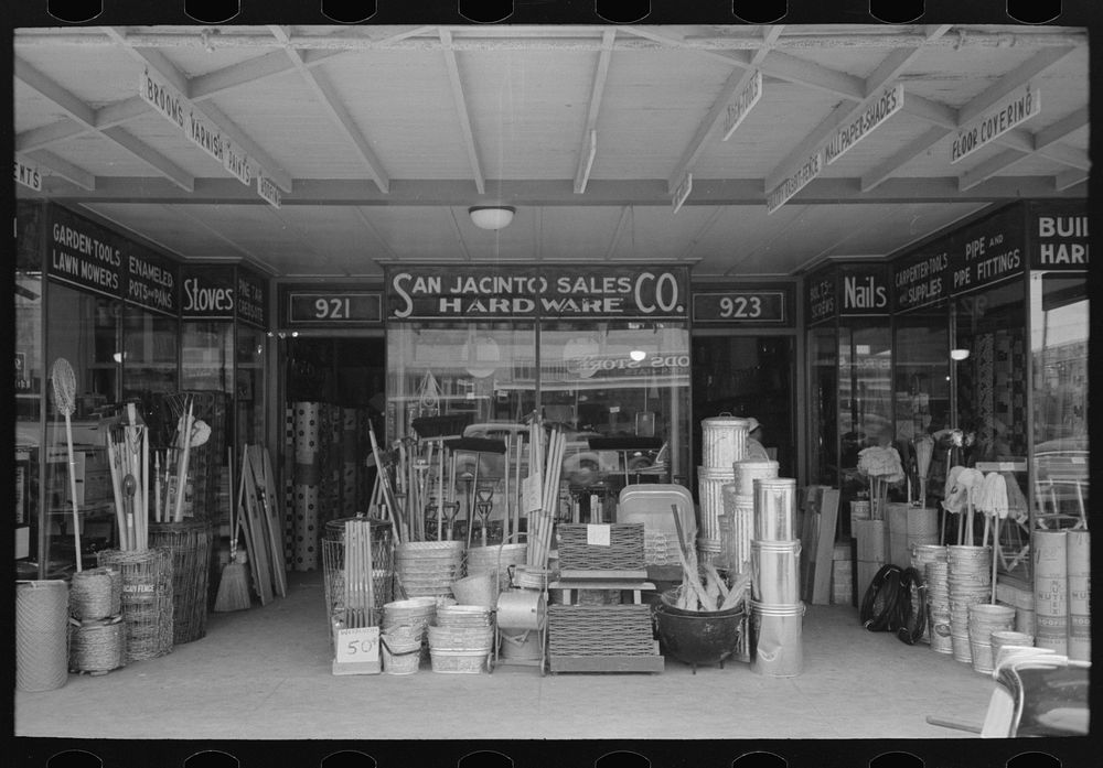 Front hardware store, Corpus Christi, Free Photo rawpixel