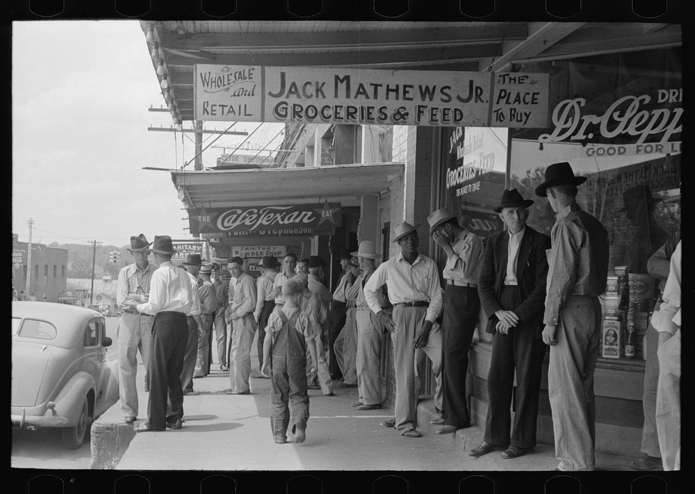 Street scene, San Augustine, Texas Free Photo rawpixel