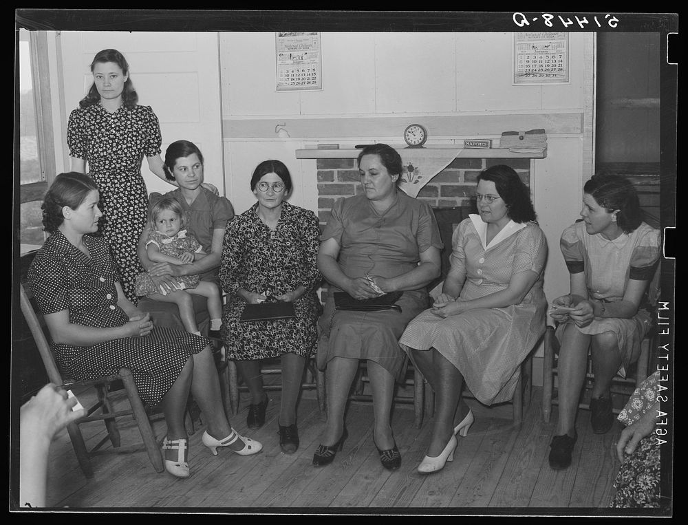 At a meeting of the Clark Hill Club, conducted by Miss Velma Patterson, vocational field worker from Elba, at the home of…