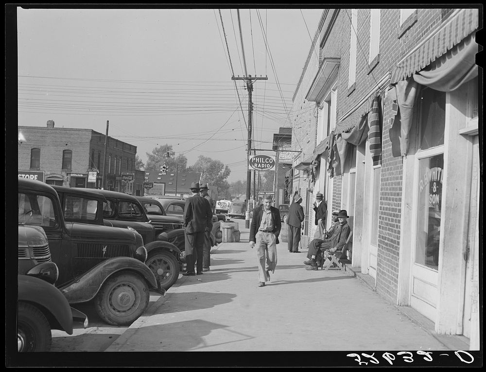 [Untitled photo, possibly related to: Storefront, R.B. Whitley's general store. Wendell, Wake County, North Carolina].…
