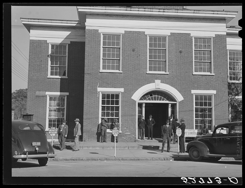 Granville County Courthouse, Oxford, North Carolina. See subregional notes (Odum). Sourced from the Library of Congress.