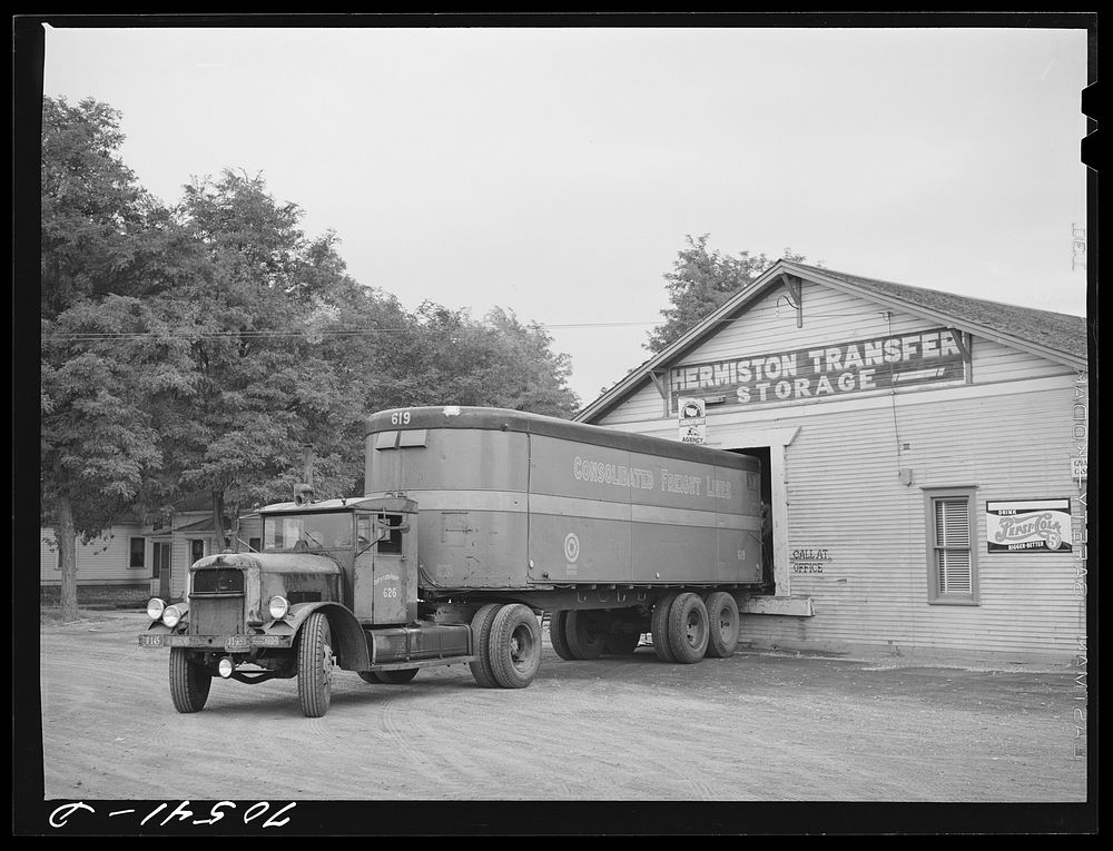 Truckers bringing in supplies to Hermiston, Free Photo rawpixel
