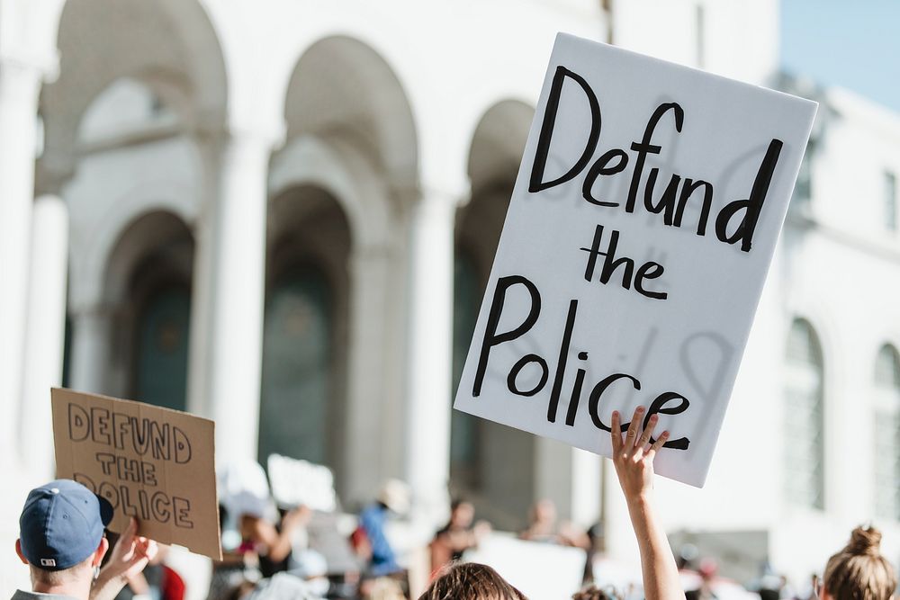 Black Lives Matter protest in downtown Los Angeles. 1 JUL, 2020, LOS ANGELES, USA