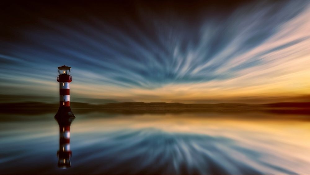 Dramatic Lighthouse 