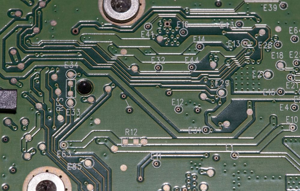 Free circuit board public domain CC0 photo.