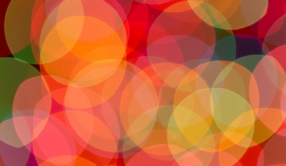 Free colorful bokeh background image, public domain design CC0 photo.