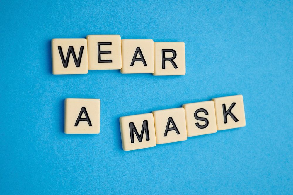 Wear a mask, free public domain CC0 image.