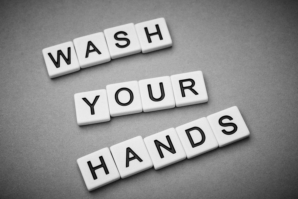 Wash your hands, free public domain CC0 image.