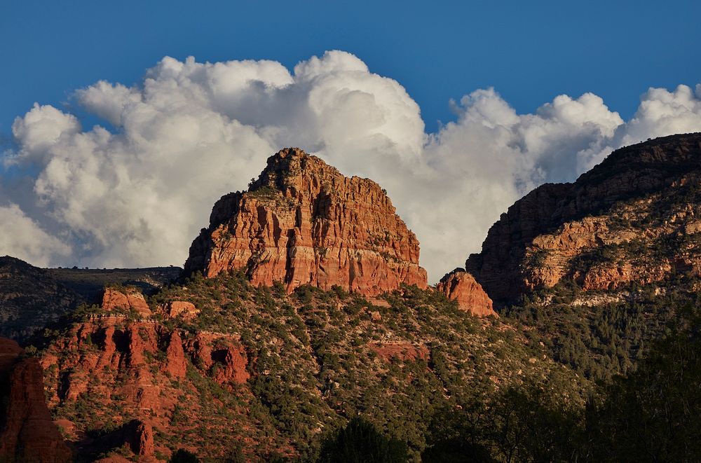 Some of the stunning red rocks for which Sedona, in nothern Arizona, is famous.