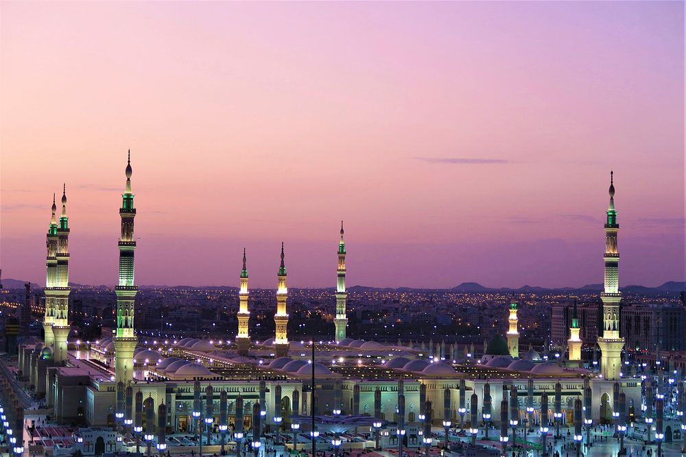 Free Al Masjid an Nabawi image, public domain CC0 photo.