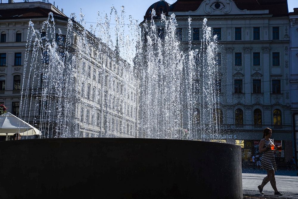 Fountain in Brno