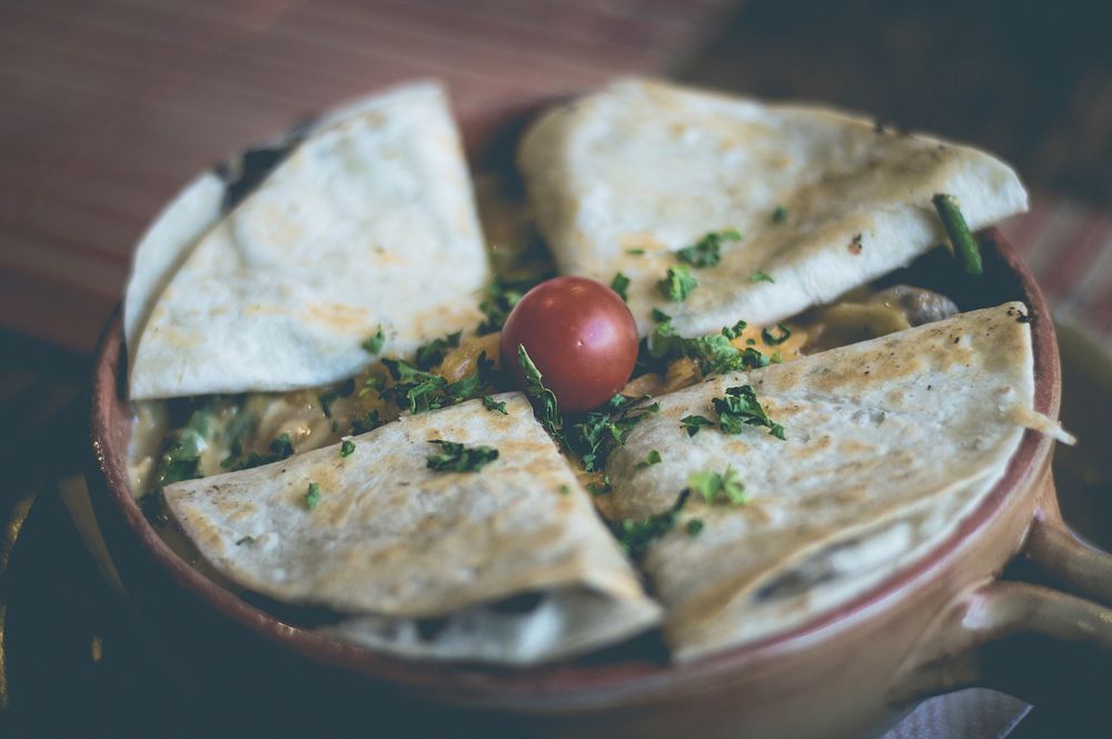 Free tortilla wrap image, public domain food CC0 photo.