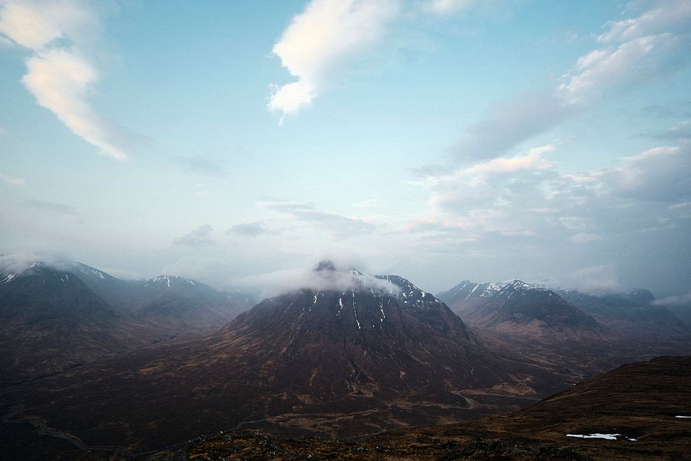 View of Glen Coe in Scotland