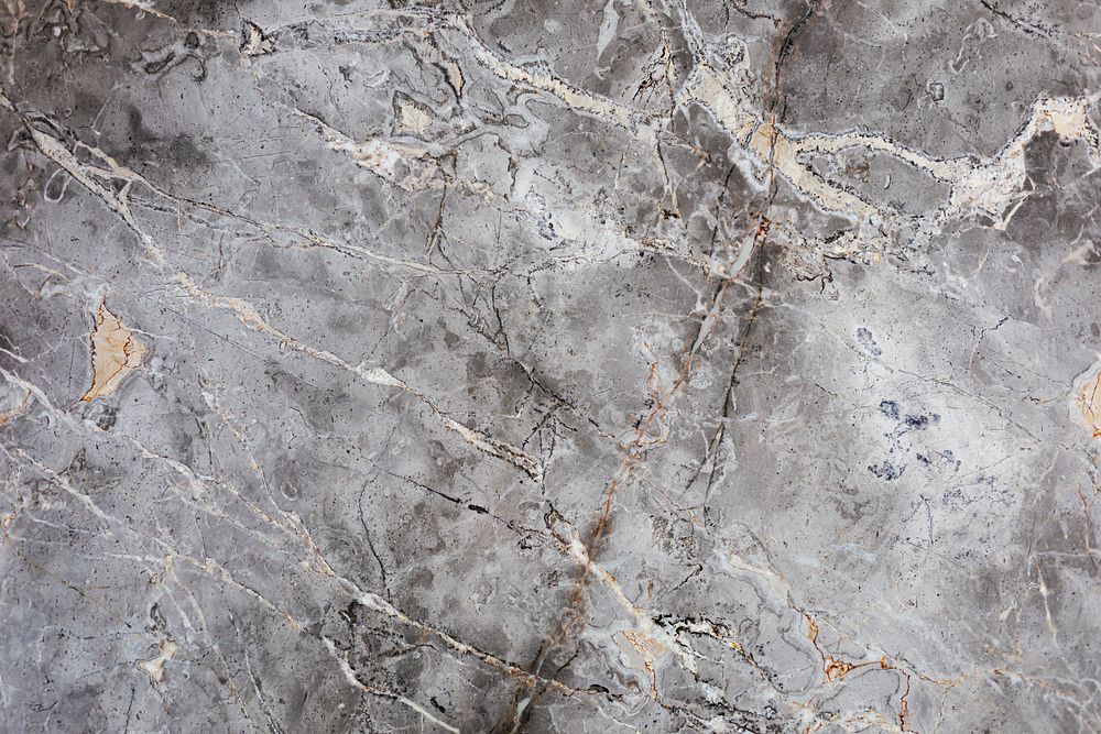 Rough gray marble texture with streaks
