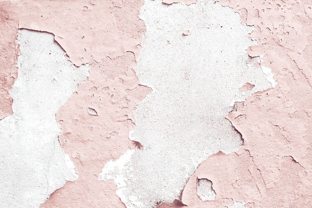 Pink aged old cracked paint background