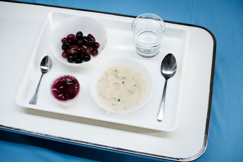Hospital food for patients