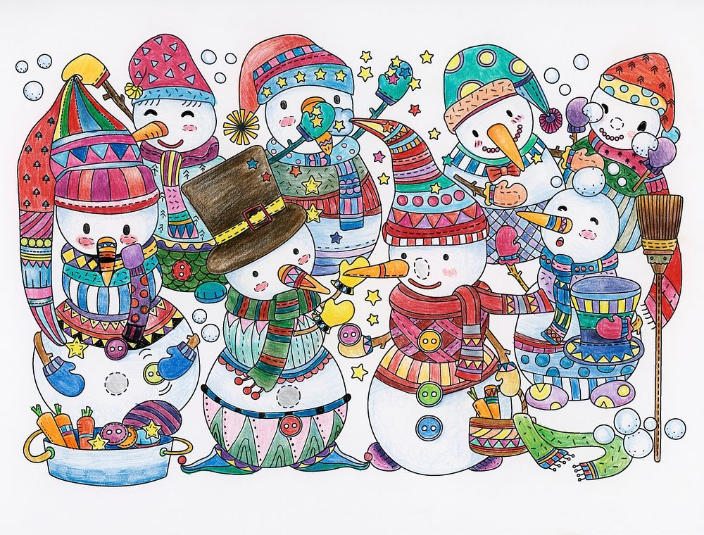 christmas-coloring-book-free-photo-illustration-rawpixel