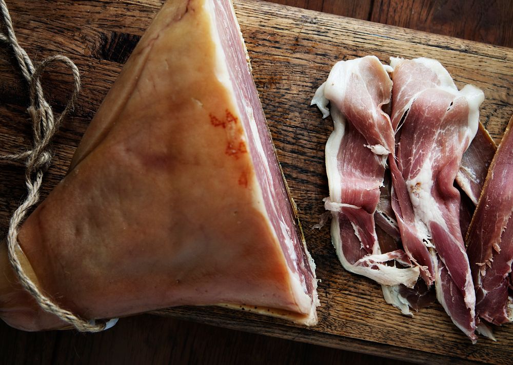Dry Cured Ham Food Photography Recipe Premium Photo Rawpixel