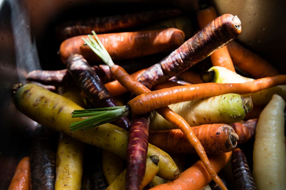 Fresh organic vegetables food photography
