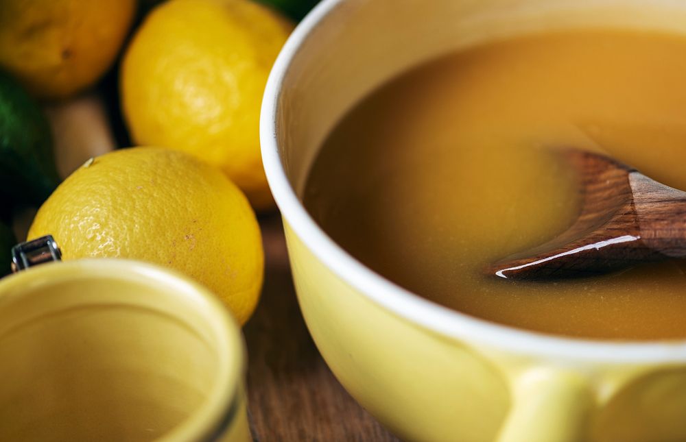 Lemon curd food photography recipe idea