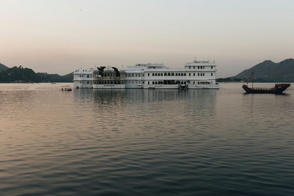 Taj Lake Palace in Udaipur, Rajasthan, India