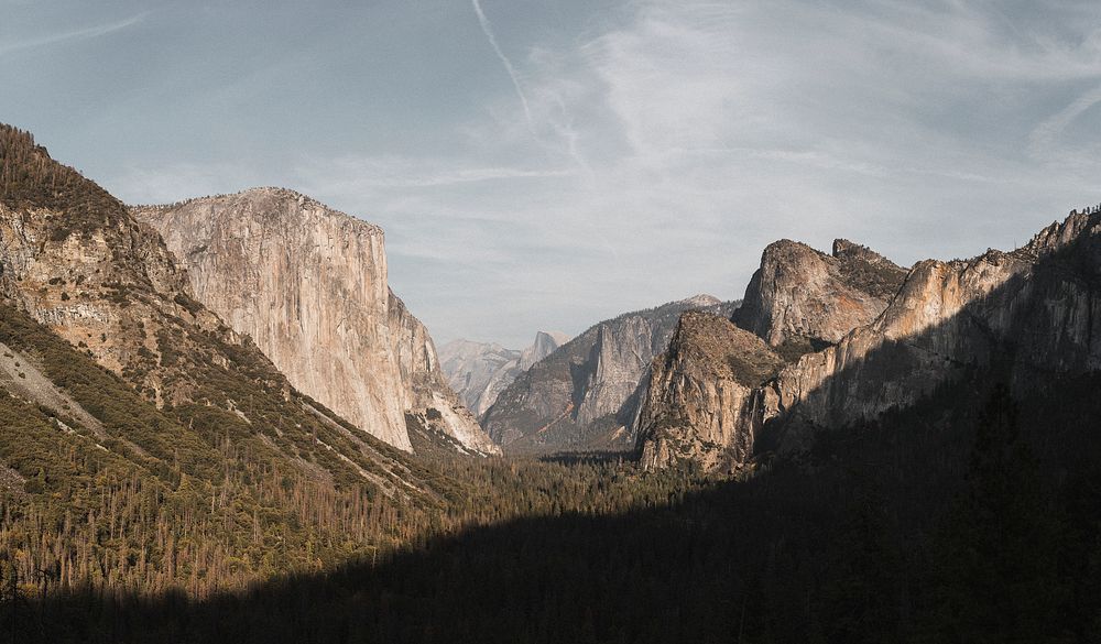 View of Yosemite National Park, USA
