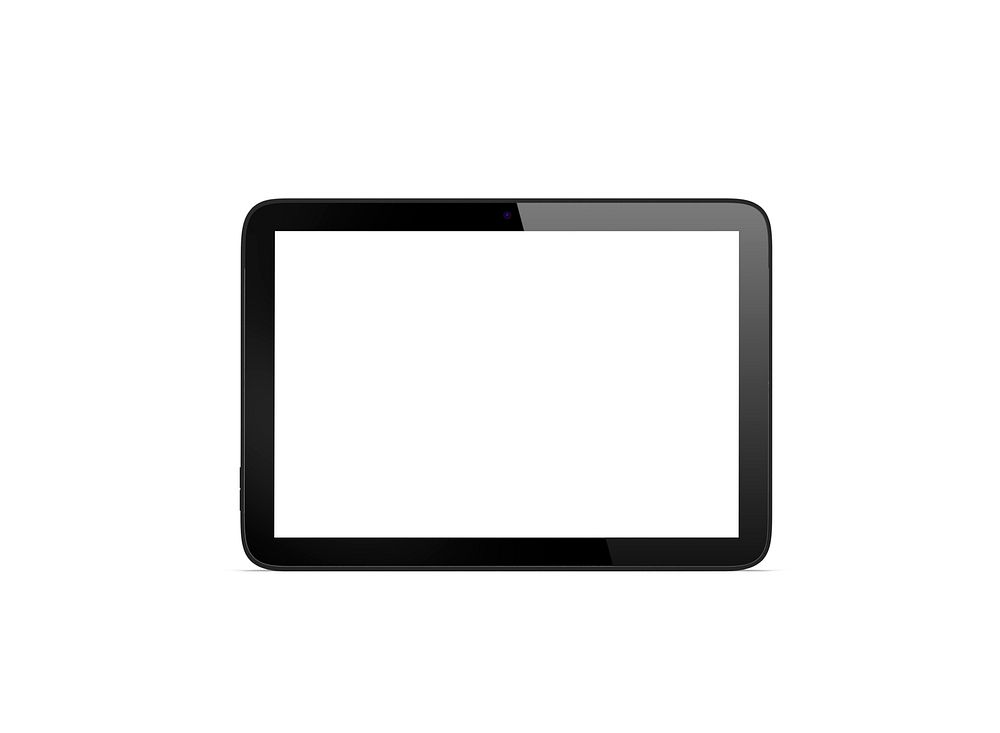 Three dimensional image of digital tablet