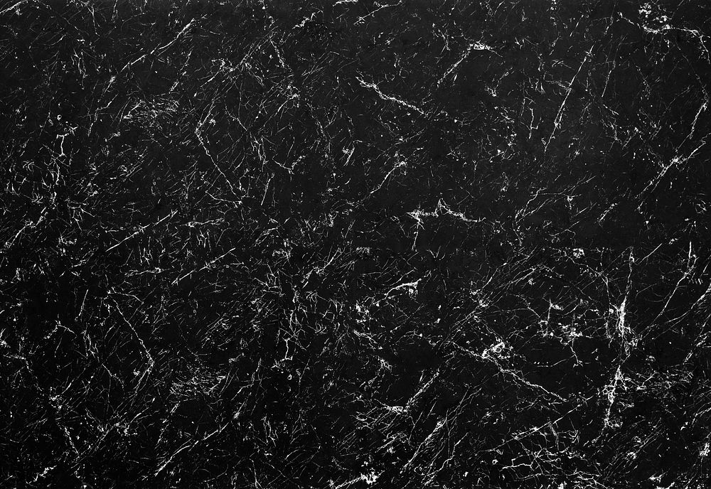 Closeup of black marble textured background
