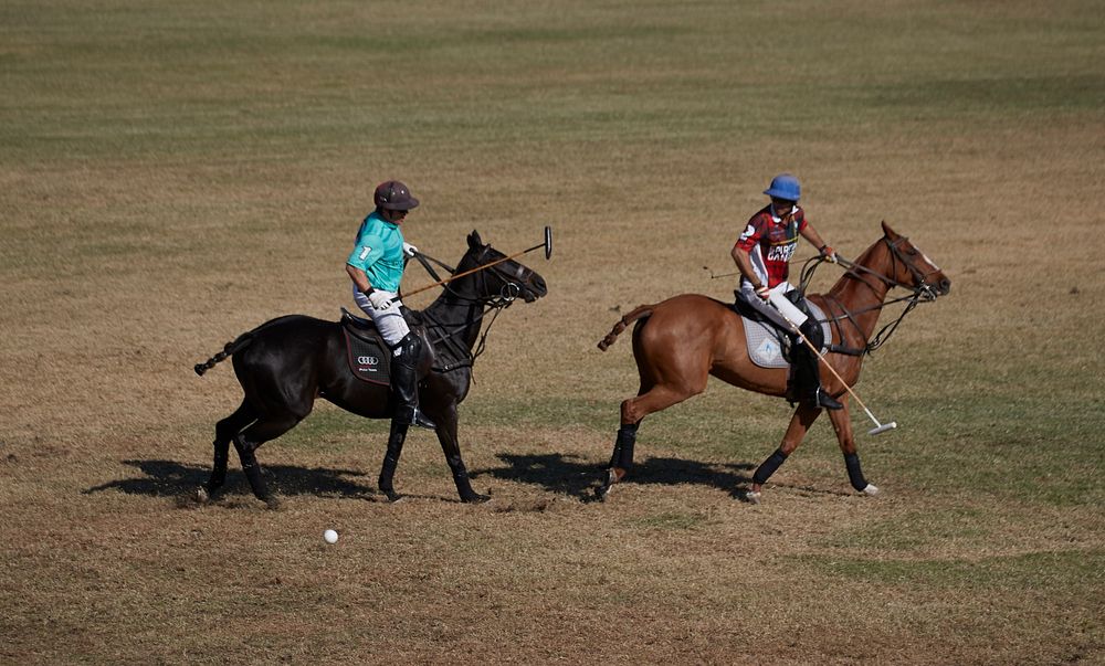 Contestants in the Bentley&rsquo;s Scottsdale Polo Championship at the WestWorld, a multi-use events facility in Scottsdale…