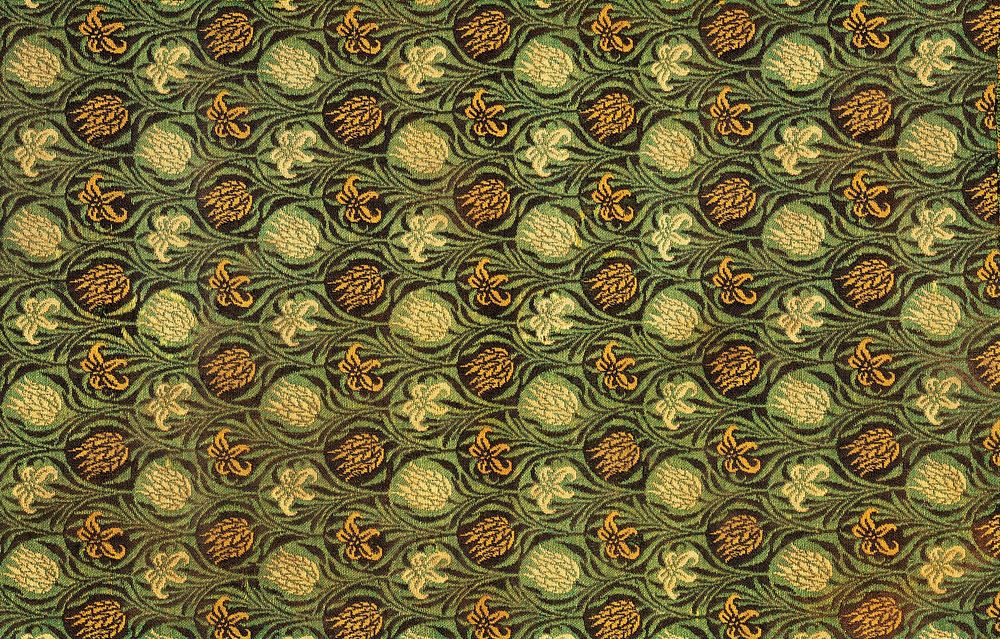 William Morris's (1834-1896) Tulip and Lily famous pattern. Original from The MET Museum. Digitally enhanced by rawpixel.