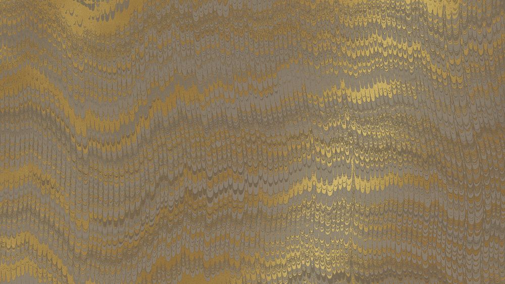 Gold desktop HD wallpaper, Metallic glitch patterned background