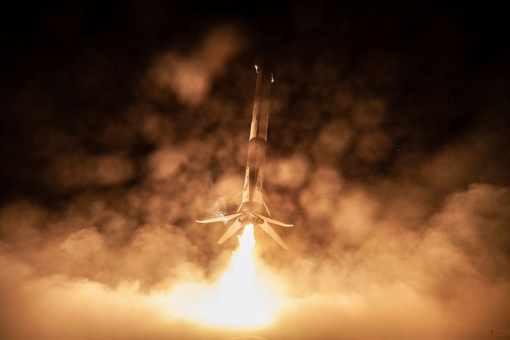 Crew Demo&ndash;1 Mission (2019). Original from Official SpaceX Photos. Digitally enhanced by rawpixel.