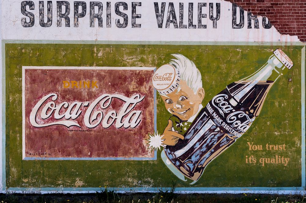 Billboard in Cedarville, California. Original image from Carol M. Highsmith&rsquo;s America. Digitally enhanced by rawpixel.