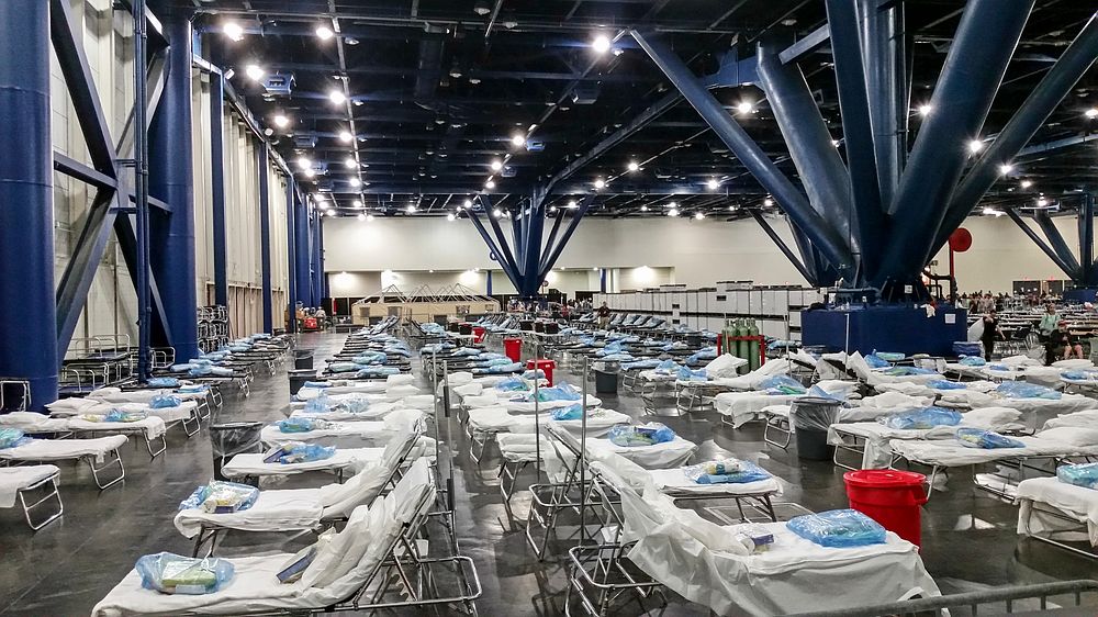 Federal Medical Stations (FMS) at George R. Brown Convention Center in Houston in response to the devastating aftermath of…