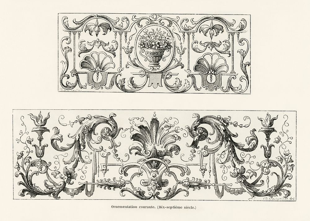 16th-century designs. Digitally enhanced from our own original 1888 edition from L'ornement Polychrome by Albert Racine…