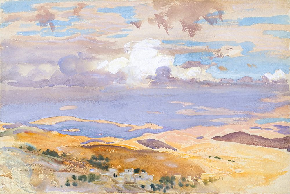 From Jerusalem (ca. 1905&ndash;1906) by John Singer Sargent. Original from The MET Museum. Digitally enhanced by rawpixel.