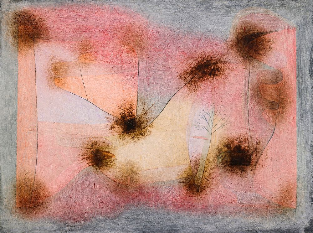 Hardy Plants (1934) by Paul Klee. Original from The Minneapolis Institute of Art. Digitally enhanced by rawpixel.