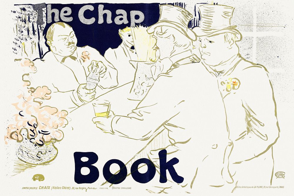 The Chap / Book (ca.1895-1896) print by Henri de Toulouse&ndash;Lautrec. Original from The Public Institution Paris…
