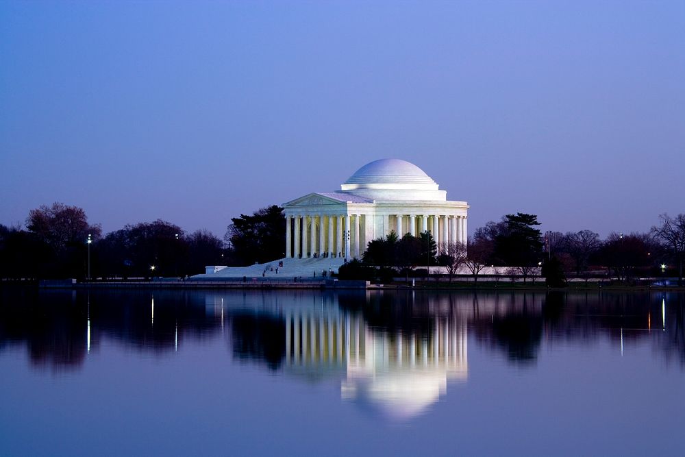 Jefferson Memorial, Washington, D.C. Original image from Carol M. Highsmith&rsquo;s America, Library of Congress collection.…