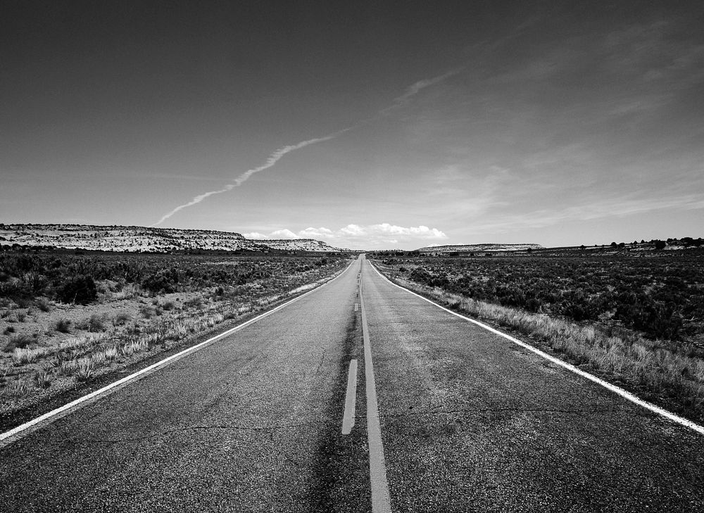 This may not be a highway to nowhere in the American West, but it's a highway no one is on at the moment. Original image…