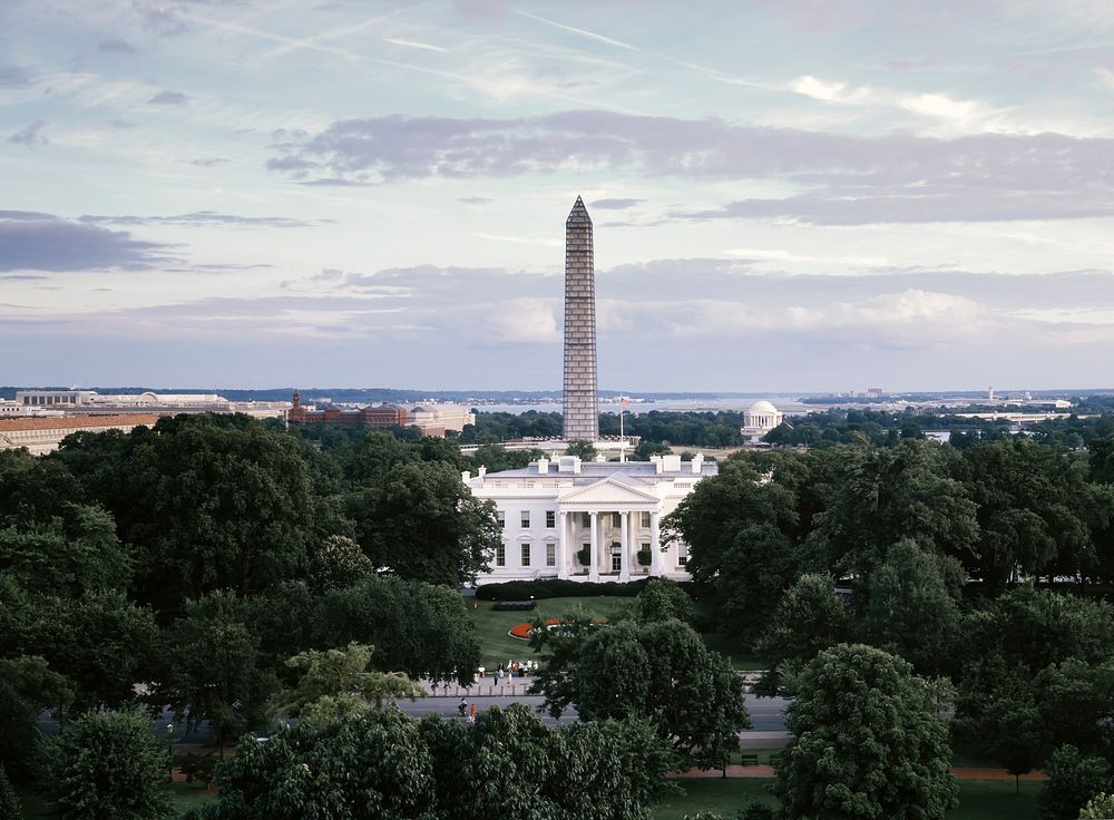 Washington Monument in D.C. Original image from Carol M. Highsmith&rsquo;s America, Library of Congress collection.…